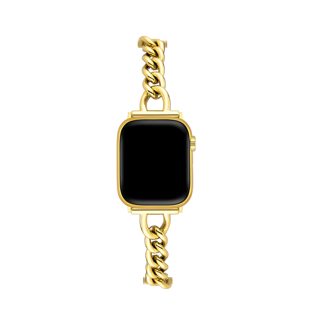 Stylish Stainless Steel Twist Chain Apple Watch Bands for Women