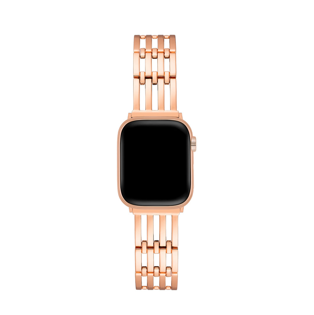 Dazzling Metal Strata Stripe Apple Watch Bands for Women