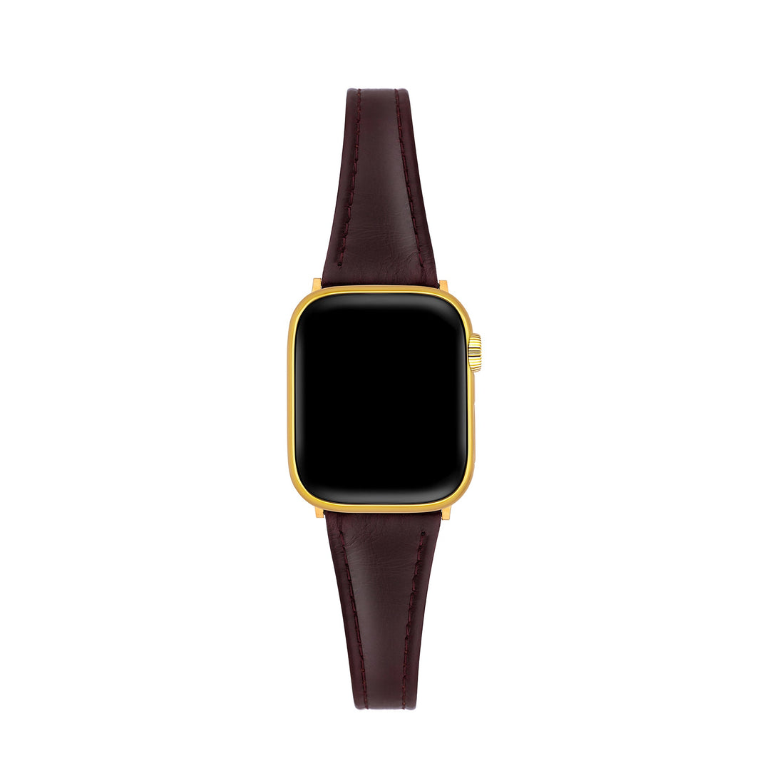 Dazzling Cowhide Leather Apple Watch Bands for Women