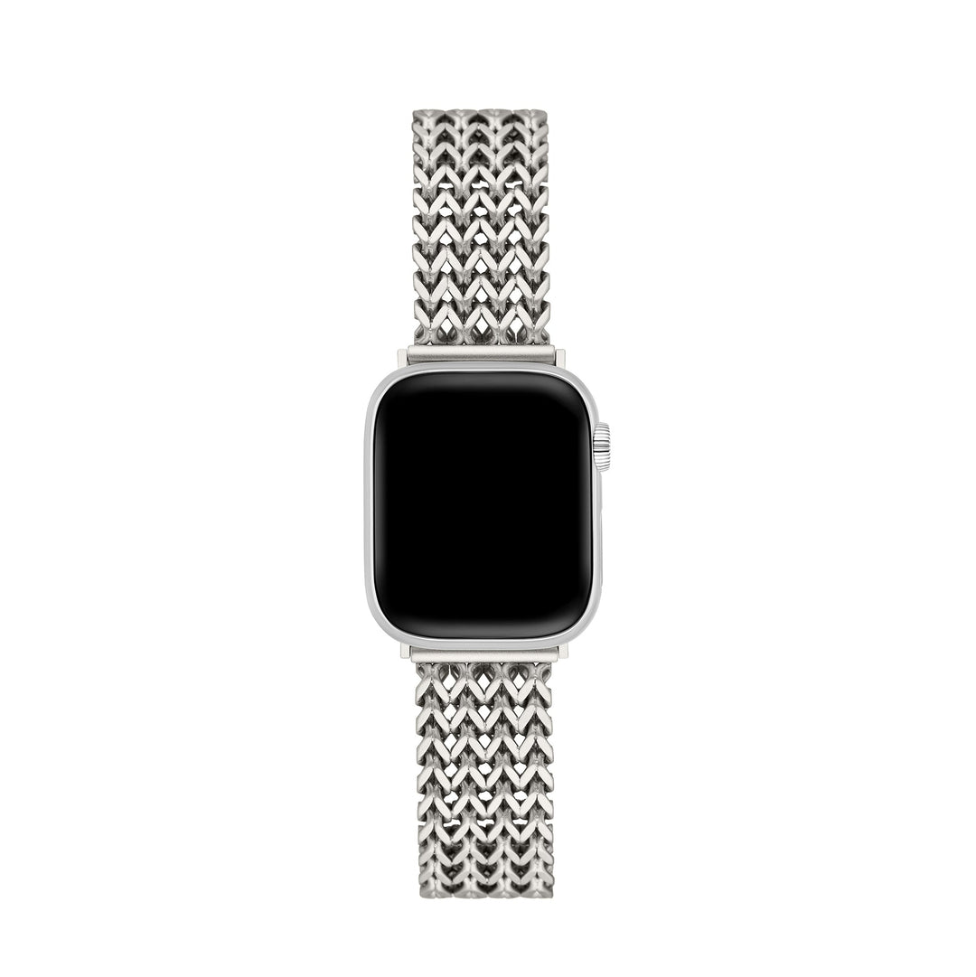 Dazzling Stainless Steel Mesh Apple Watch Bands for Women