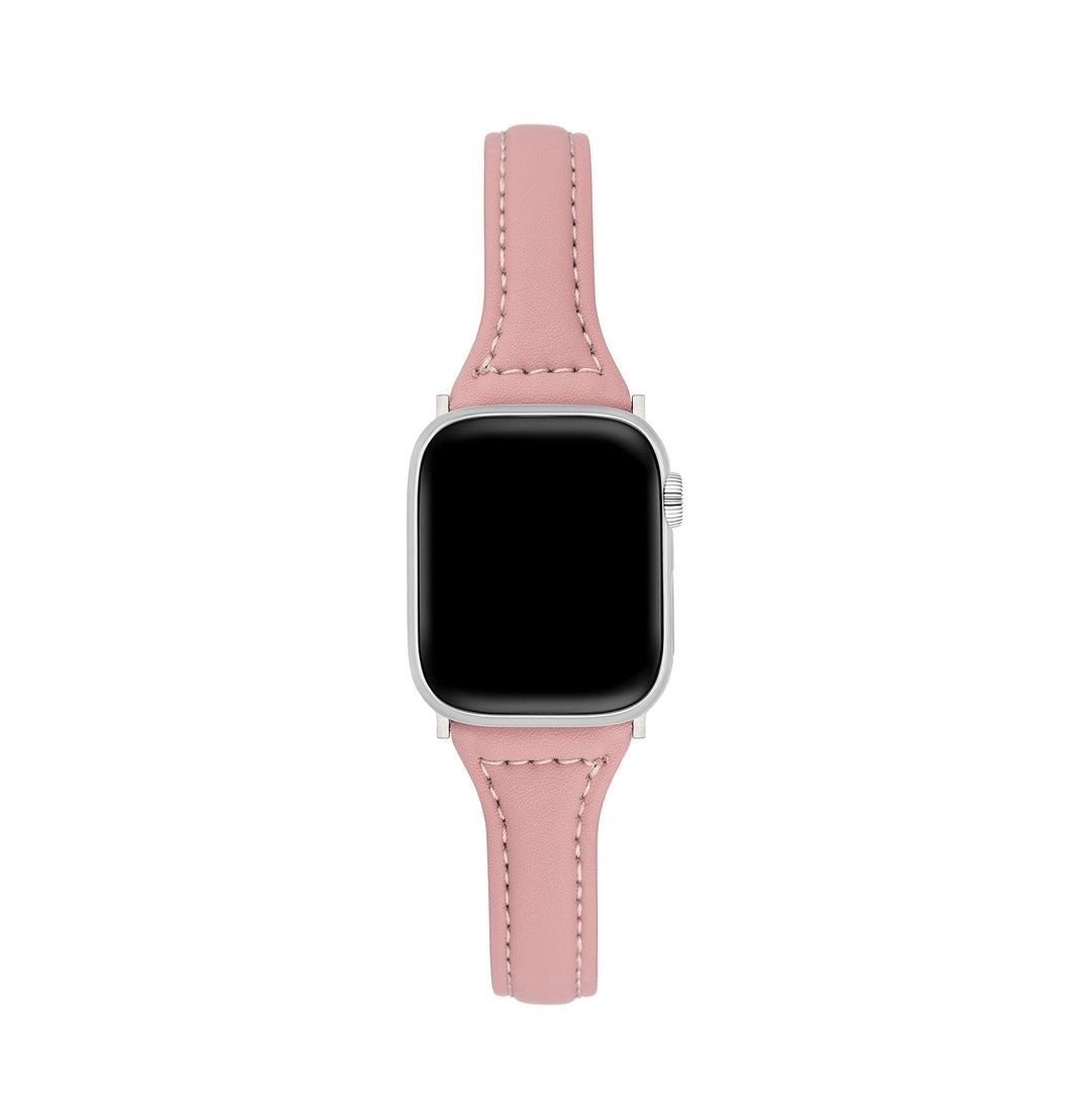 Bold Genuine Leather Minimalist Apple Watch Bands for Women