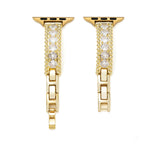 Load image into Gallery viewer, Dazzling Copper Zircon Apple Watch Bands for Women
