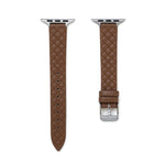 Load image into Gallery viewer, Bold Leather Quilted Apple Watch Bands for Women
