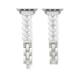 Load image into Gallery viewer, Bold Metal Rhinestone Apple Watch Bands for Women
