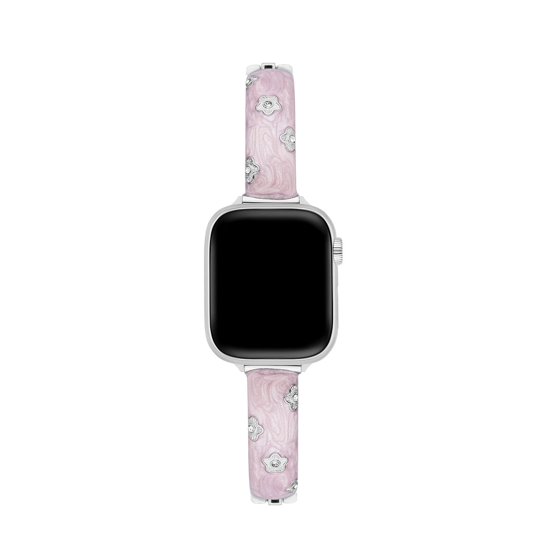 Classic Metal Floral Apple Watch Bands for Women