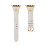 Load image into Gallery viewer, Elegant Leather Floral Apple Watch Bands for Women
