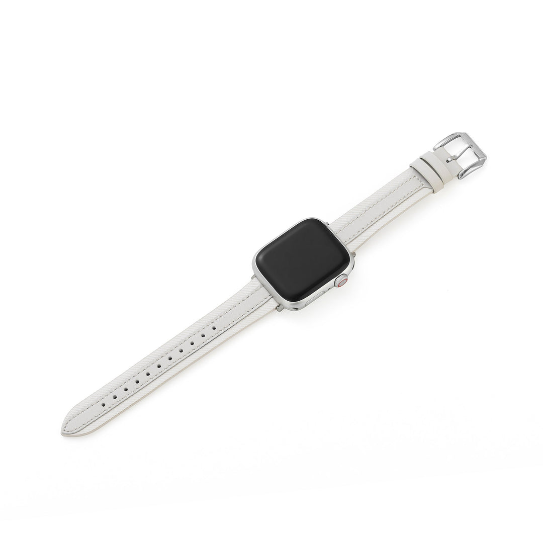 Modern Leather Stitched Apple Watch Bands for Women