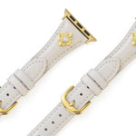 Load image into Gallery viewer, Elegant Leather Floral Apple Watch Bands for Women
