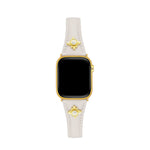 Load image into Gallery viewer, Elegant Leather Floral Apple Watch Bands for Women
