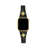 Load image into Gallery viewer, Elegant Leather Floral Apple Watch Bands for Women
