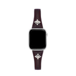 Load image into Gallery viewer, Elegant Leather Floral Apple Watch Bands for Women
