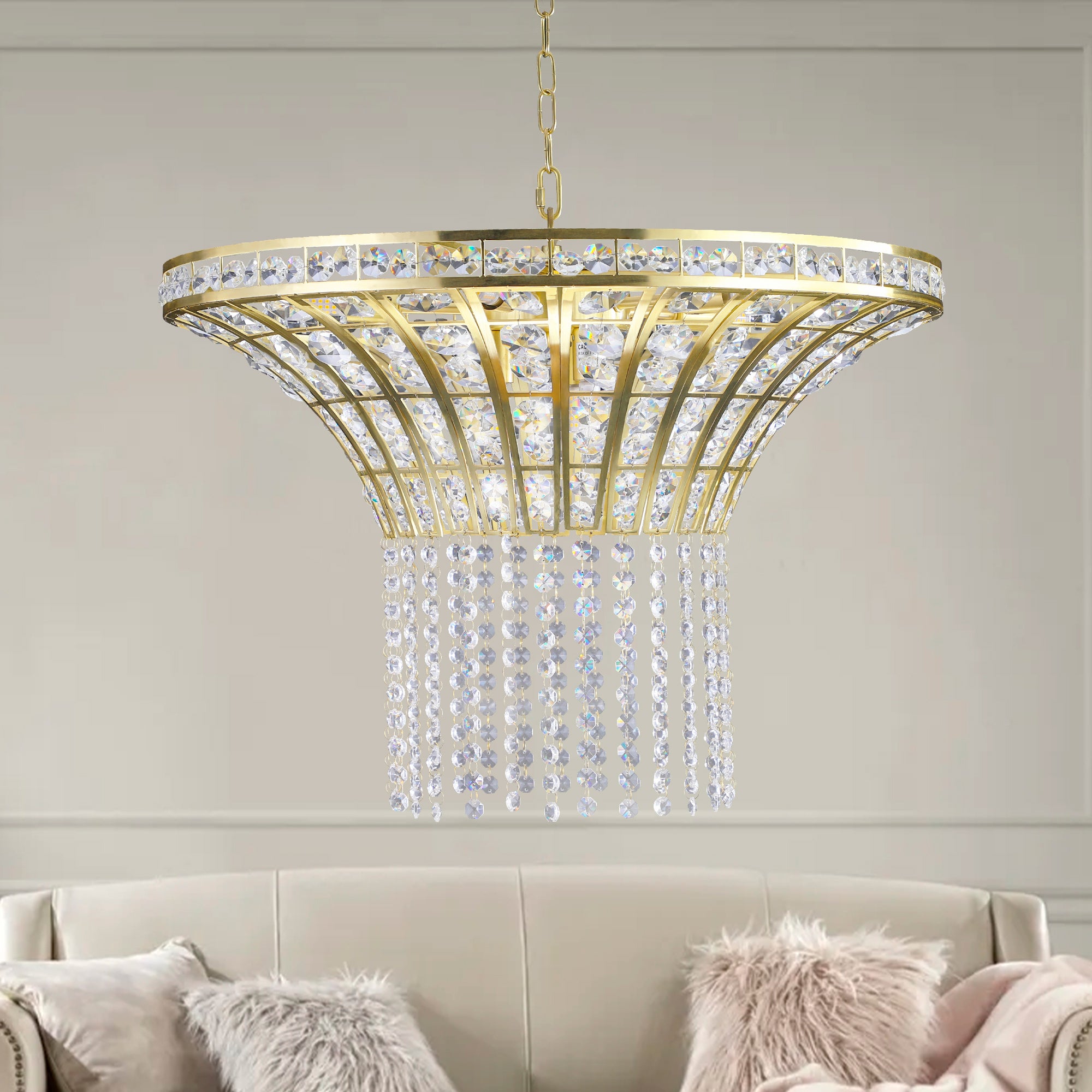 Round Luxury Home Decor Light Fixture