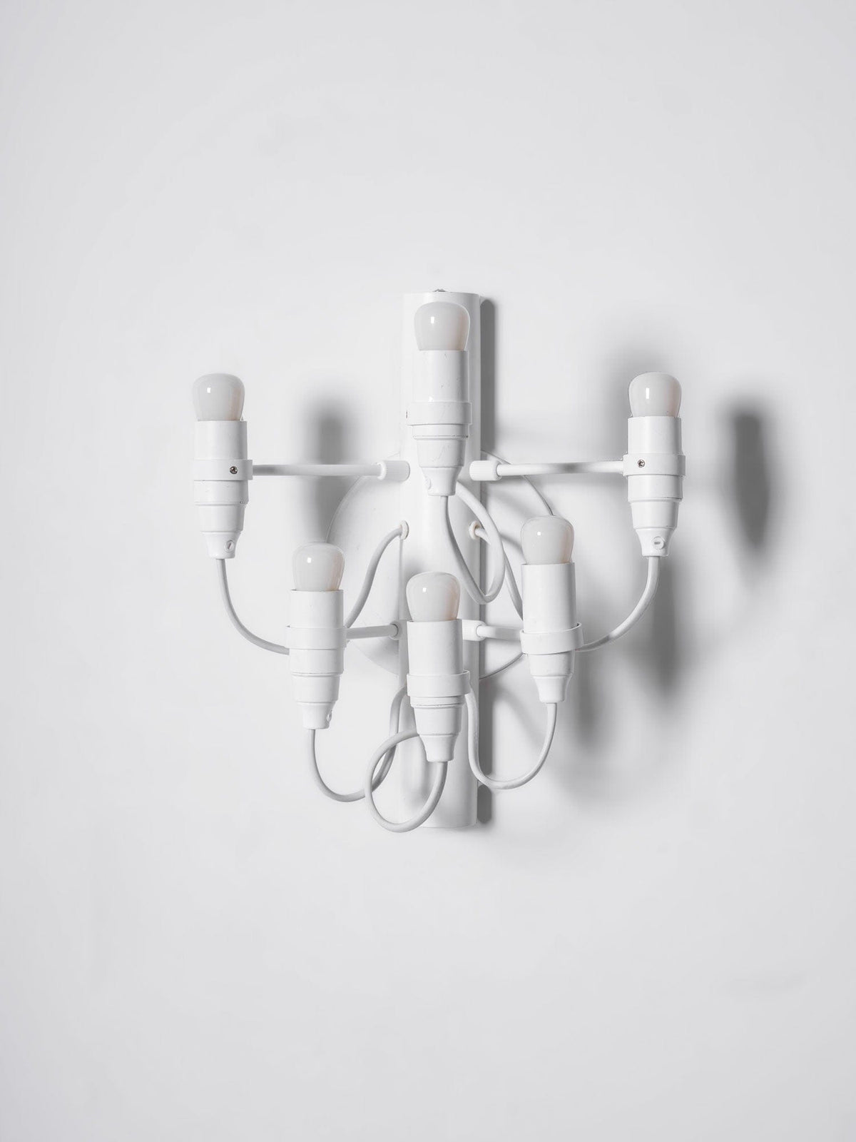 Mirror Polished Steel Contemporary Wall Lamp