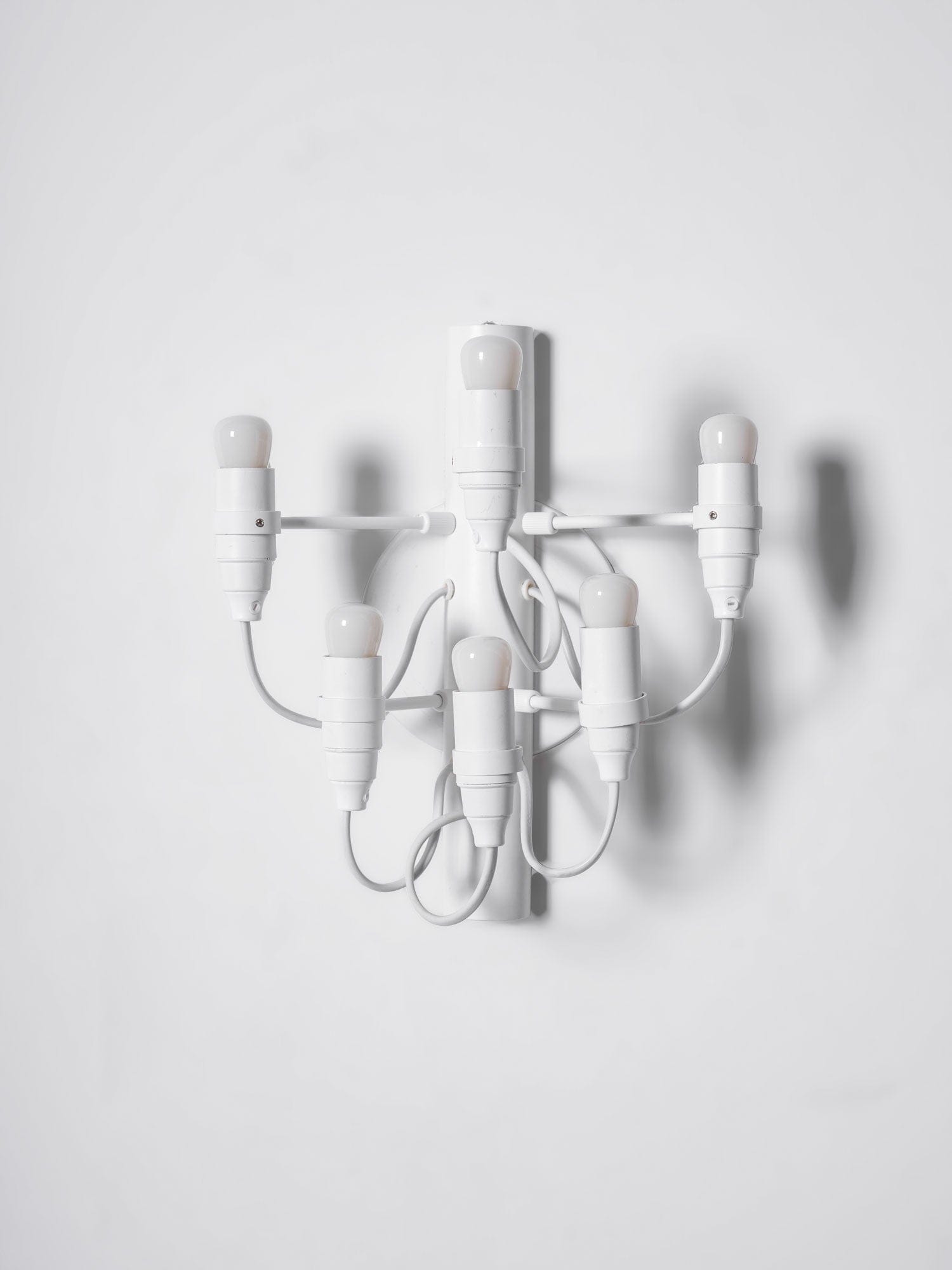 Mirror Polished Steel Contemporary Wall Lamp