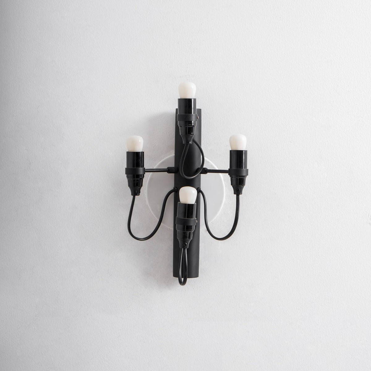 Mirror Polished Steel Contemporary Wall Lamp