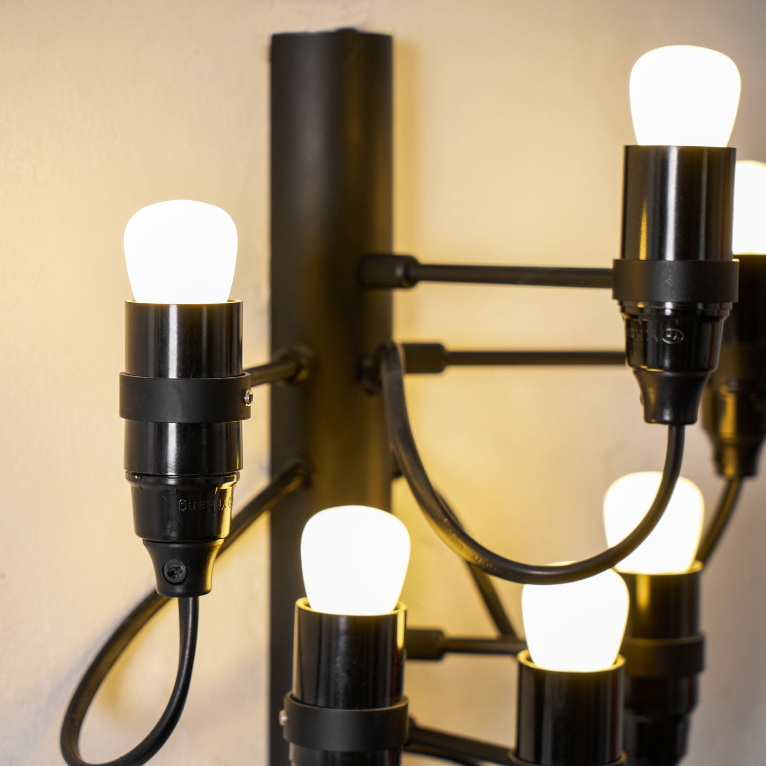 Mirror Polished Steel Contemporary Wall Lamp