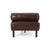 Minimal Dark Brown Chaise Lounge