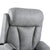 Electric Power Lift Recliner Chair for Seniors - Light Gray Fabric, Remote Control, Side Pocket, Ideal for Elderly Comfort