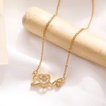 Load image into Gallery viewer, Love Spelled Pendant Necklace
