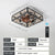 Aestin's Caged Ceiling Fan with Lights Remote Control