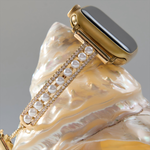 Load image into Gallery viewer, Dazzling Copper Beaded Apple Watch Bands for Women
