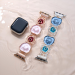 Load image into Gallery viewer, Dazzling Rose Apple Watch Bands for Women
