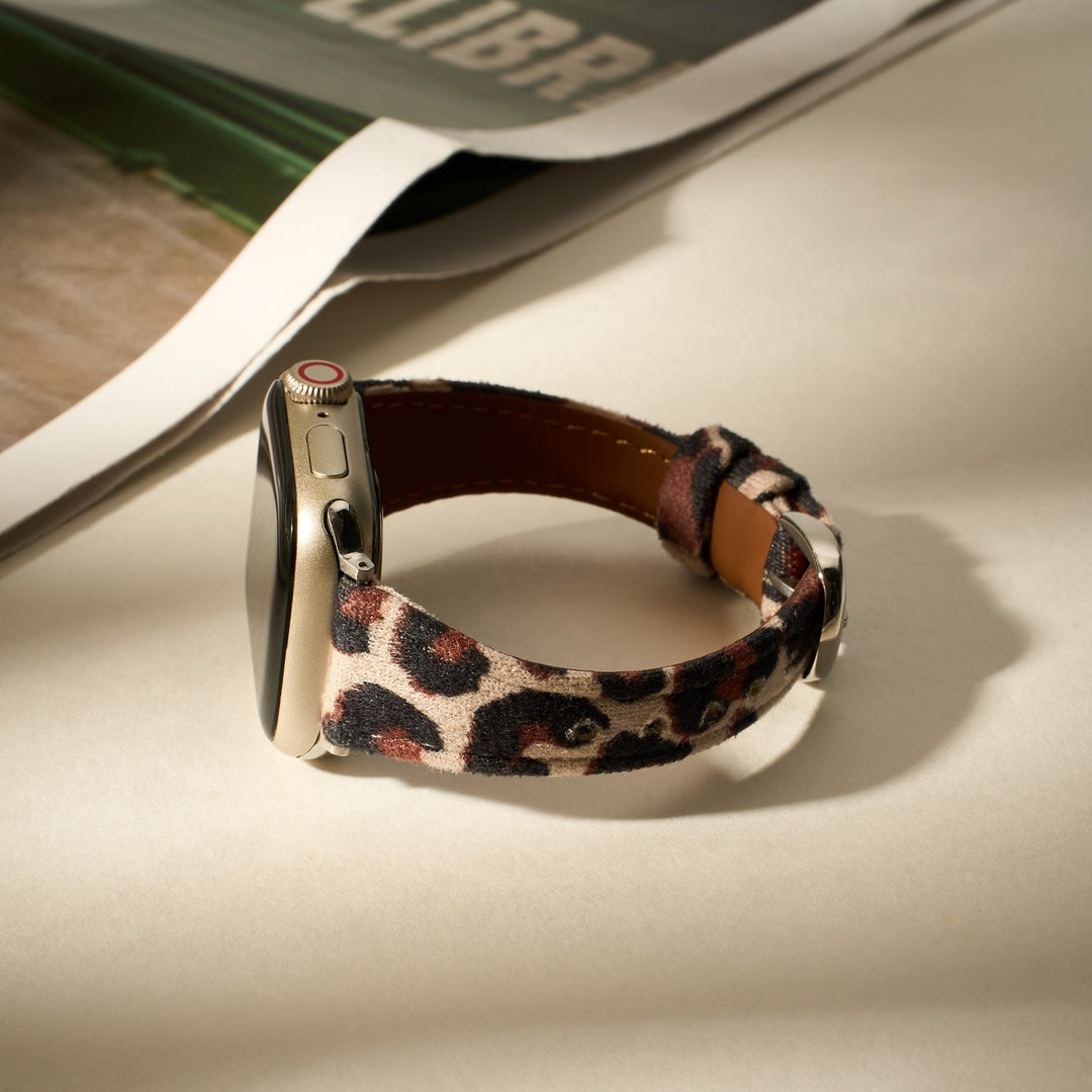 Chic Suede Apple Watch Bands for Women