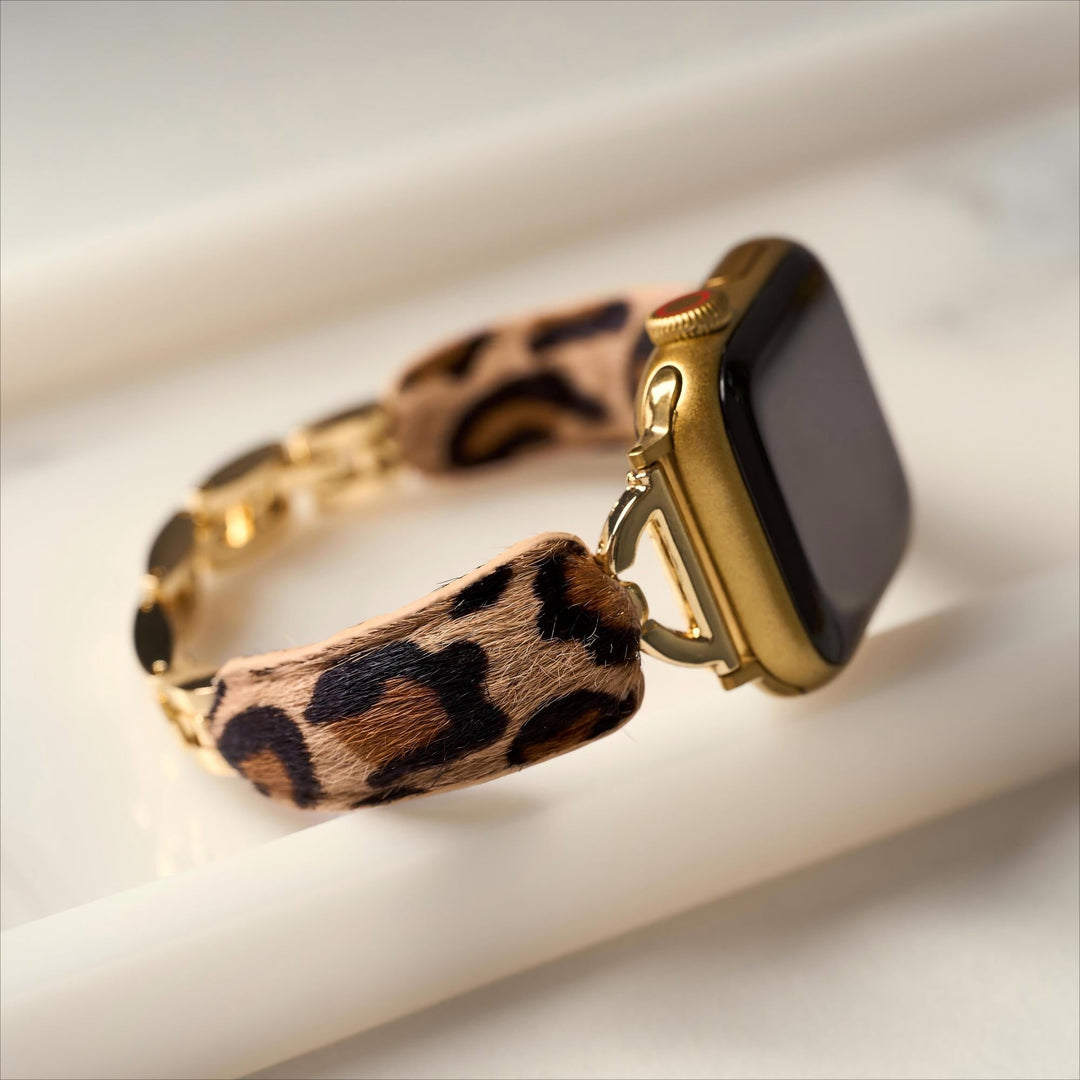 Classic Leopard Print Apple Watch Bands for Women