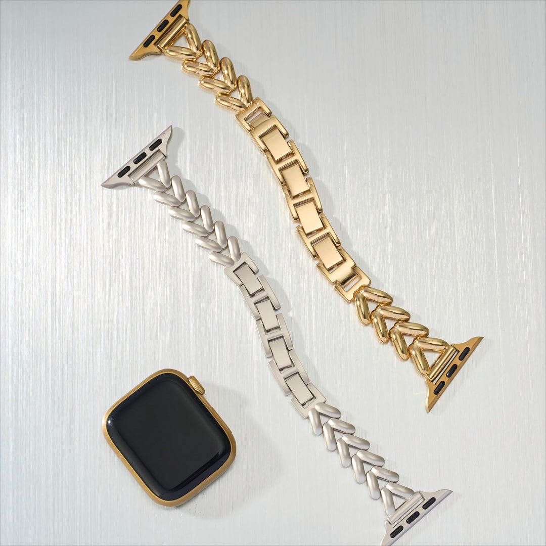 Modern Metal Apple Watch Bands for Women