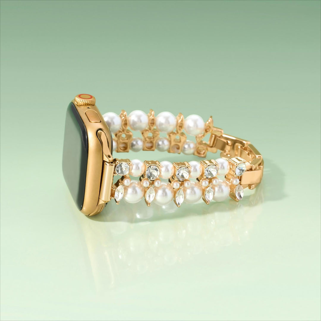 Luxury Pearly Apple Watch Bands for Women