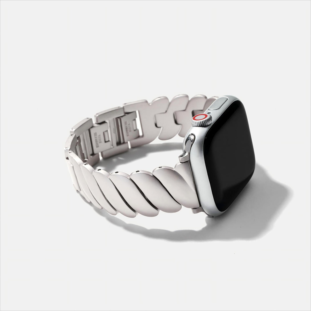Dazzling Stainless Steel Apple Watch Bands for Women