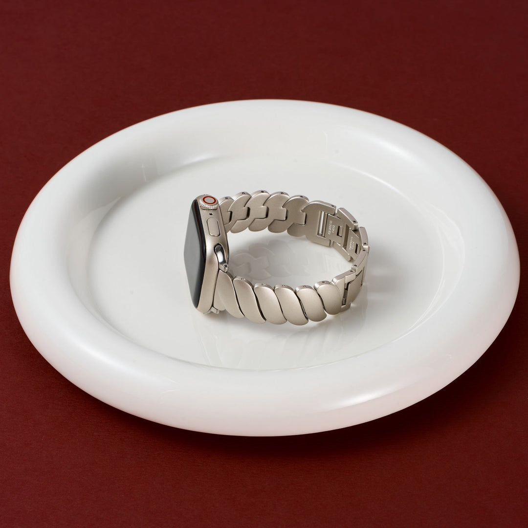 Dazzling Stainless Steel Apple Watch Bands for Women