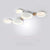 Contemporary Round Flush Mount Ceiling Light