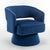 Swivel Barrel Chair, Velvet Accent Armchair - 360° Swivel, Stylish for Living Room/Bedroom, Comfortable Velvet Material