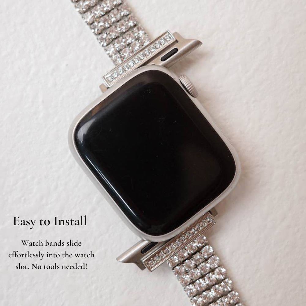 Elegant Diamond Apple Watch Bands for Women
