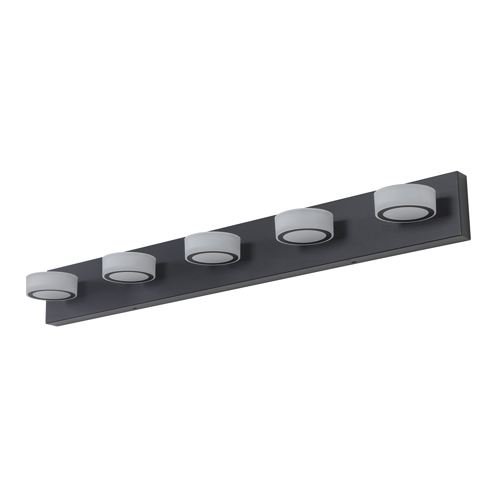 Aestin's LED Modern Black 5-Light Vanity Lights Fixtures