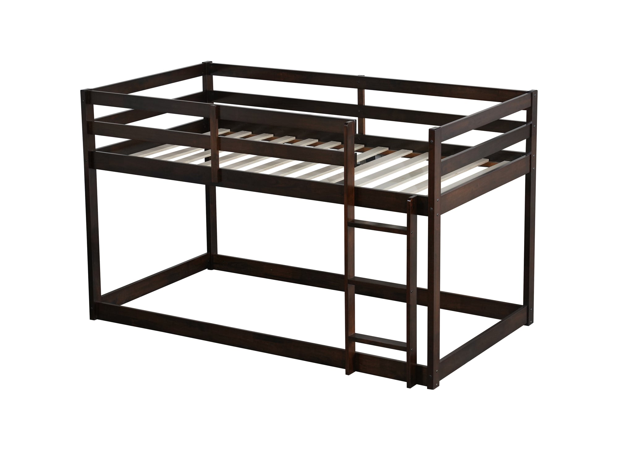 Twin Over Twin Loft Bed in Espresso Finish