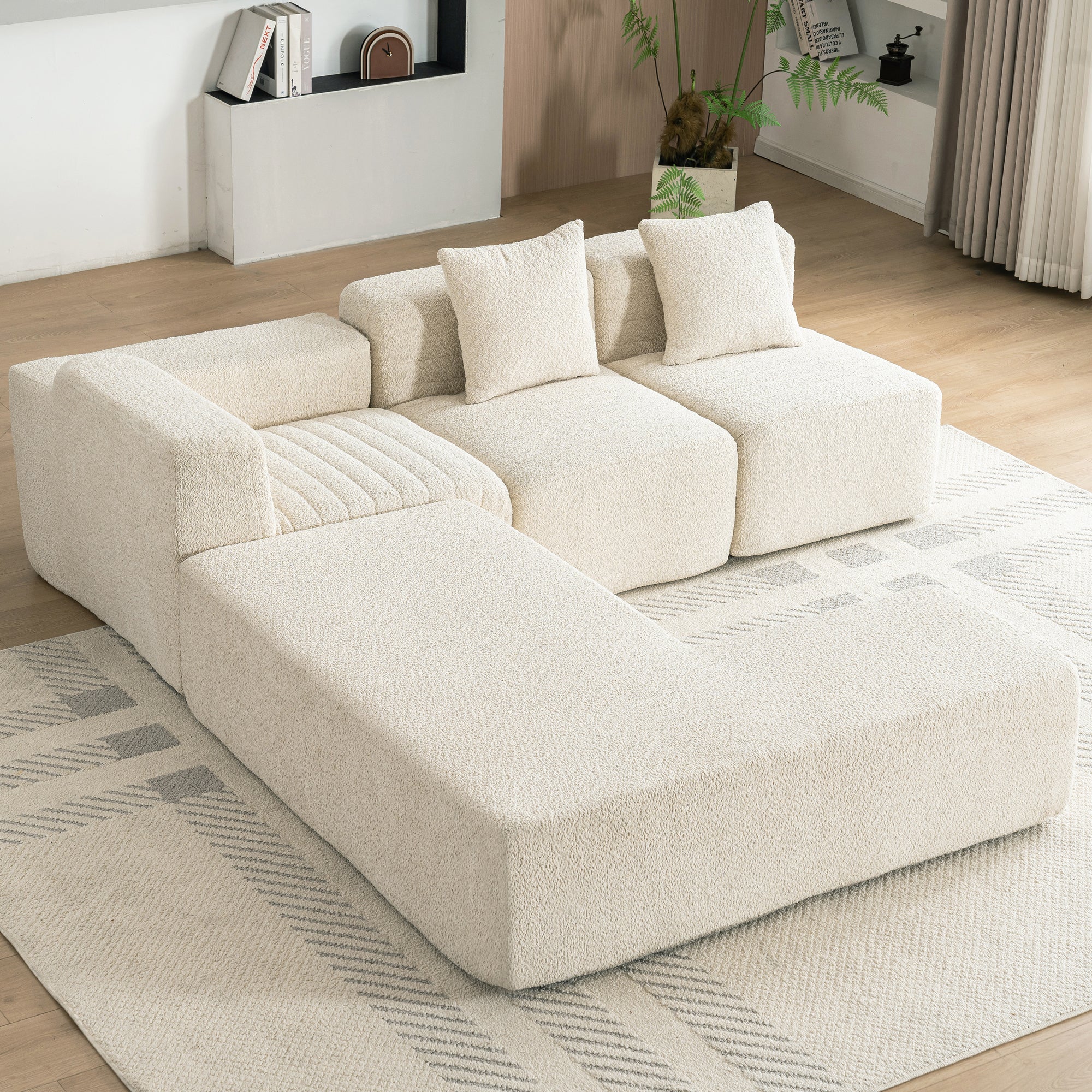 Chamonix Modular Sectional Sofa in Beige