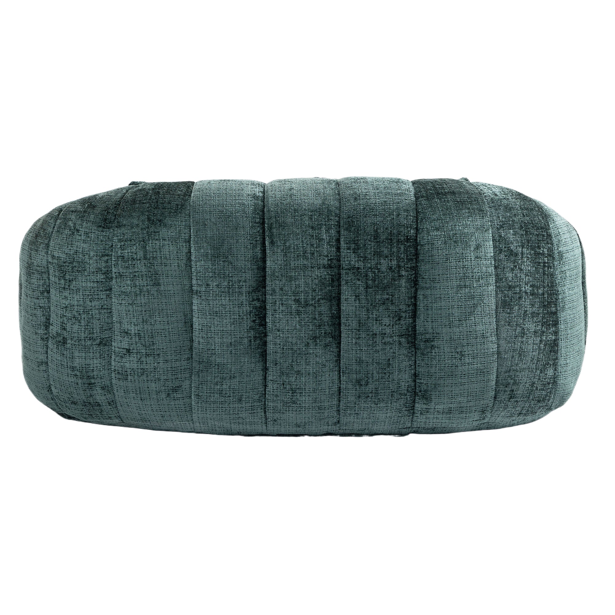 Emerald Chenille Bean Shape 2-Seater Lazy Sofa