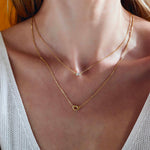 Load image into Gallery viewer, Amere Baguette Necklace

