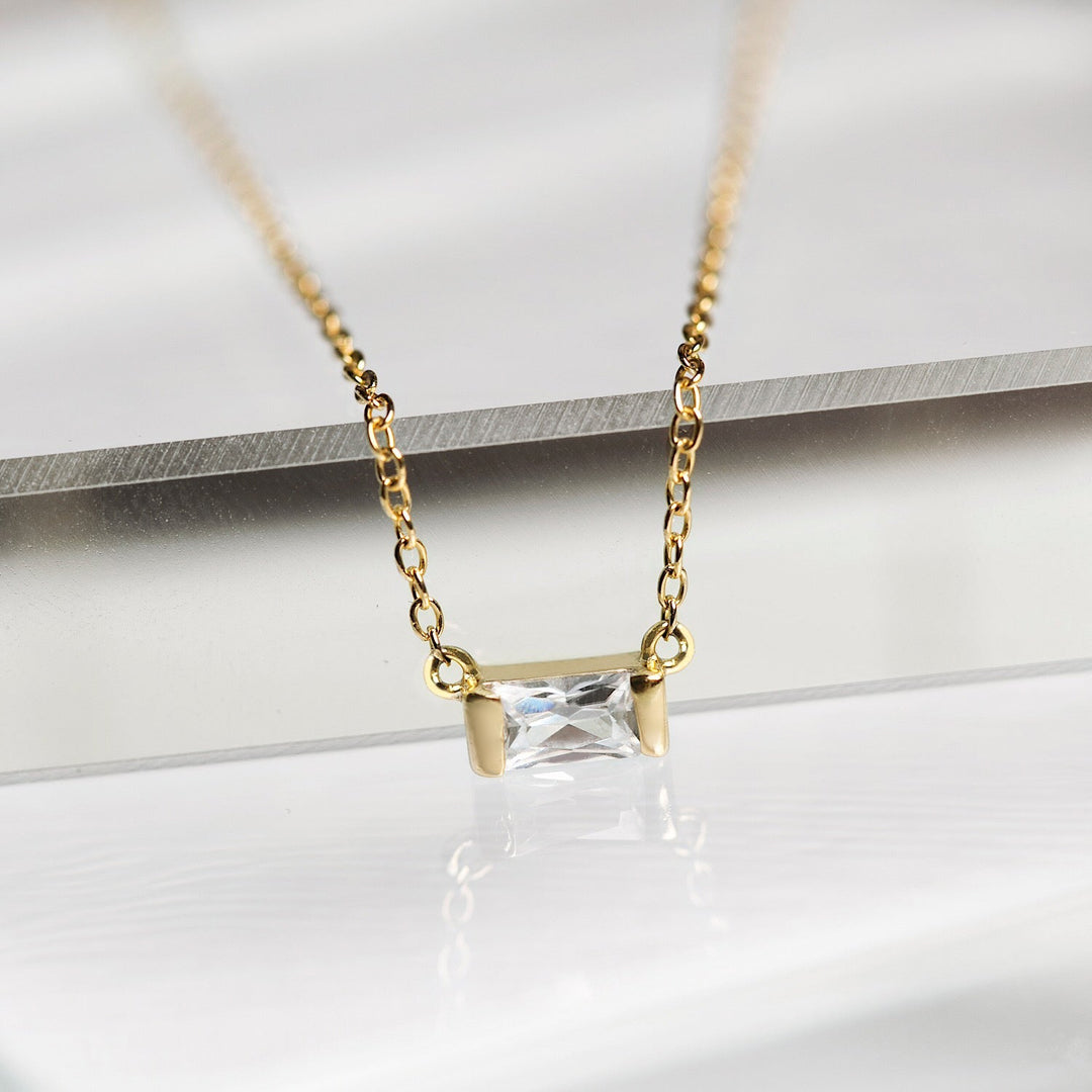Amere Baguette Necklace