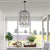 Aestin's Rustic Farmhouse Gold Pendant Chandelier