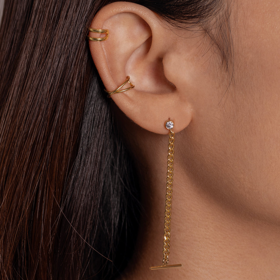 Hanan Criss Cross Ear Cuff
