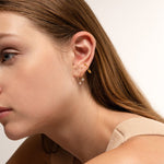 Load image into Gallery viewer, Eden Small Safety Pin Earrings
