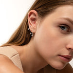 Load image into Gallery viewer, Eden Small Safety Pin Earrings
