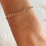 Load image into Gallery viewer, Saturn Gold Chain Bracelet
