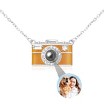 Load image into Gallery viewer, Dainty Camera Custom Personalized Necklace
