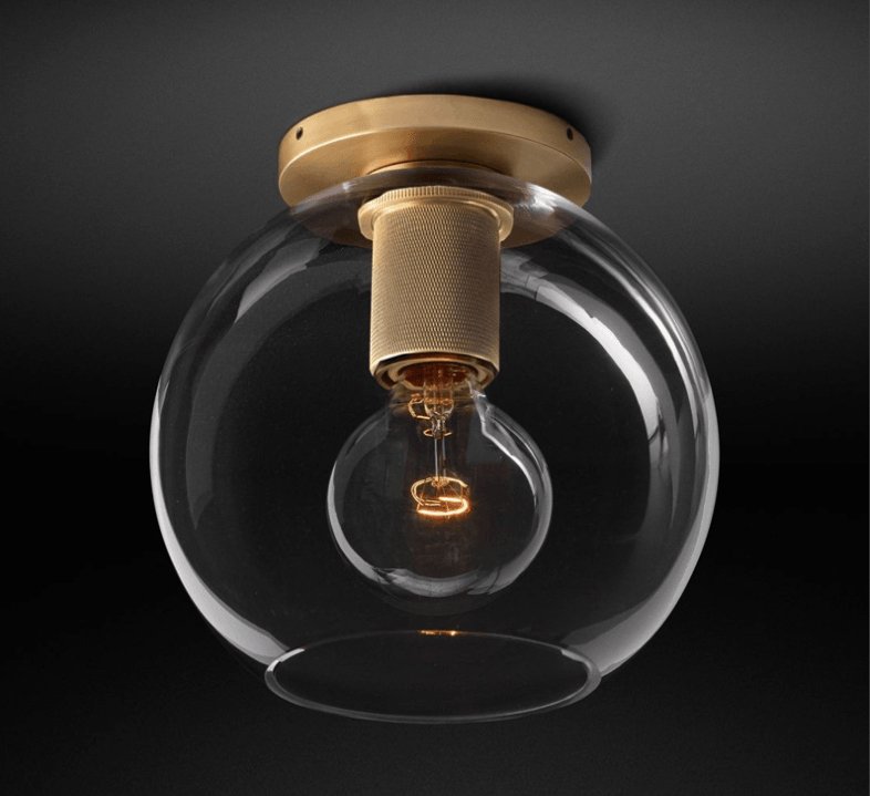 Minimalist Flush Mount Contemporary Wall Light