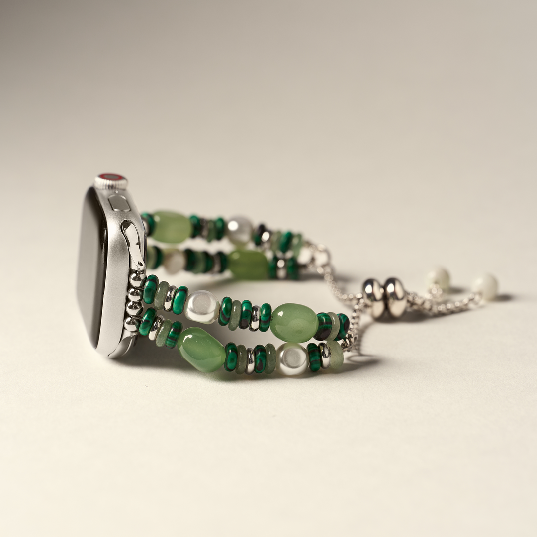 Minimalist Beaded Apple Watch Bands for Women