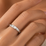 Load image into Gallery viewer, Minimalist Name Ring | Engraved Initial Ring
